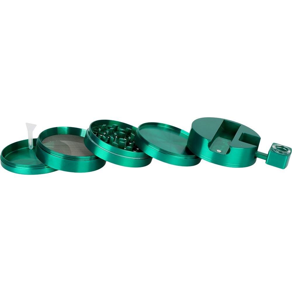 Photograph of product: Remedy Supply - Aluminum Grinder with Pipe | 2.75"