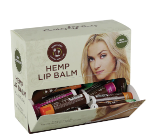 Photograph of product: Earthly Body | Hemp Lip Balm | Assorted