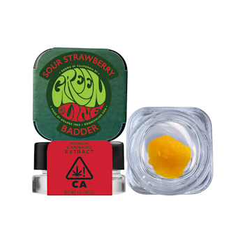 Photograph of product: Sour Strawberry Badder 1g