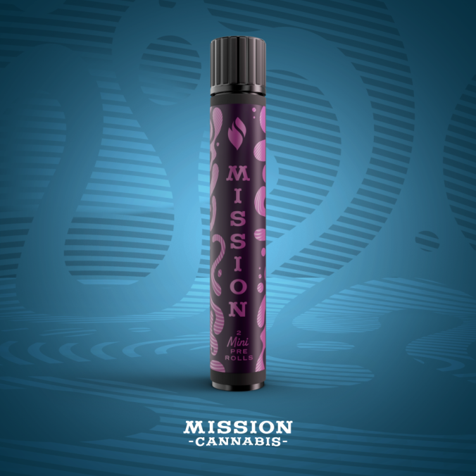 Photograph of product: Pre-Roll Pack | Mission | Puffinz [2pk] | .5g each