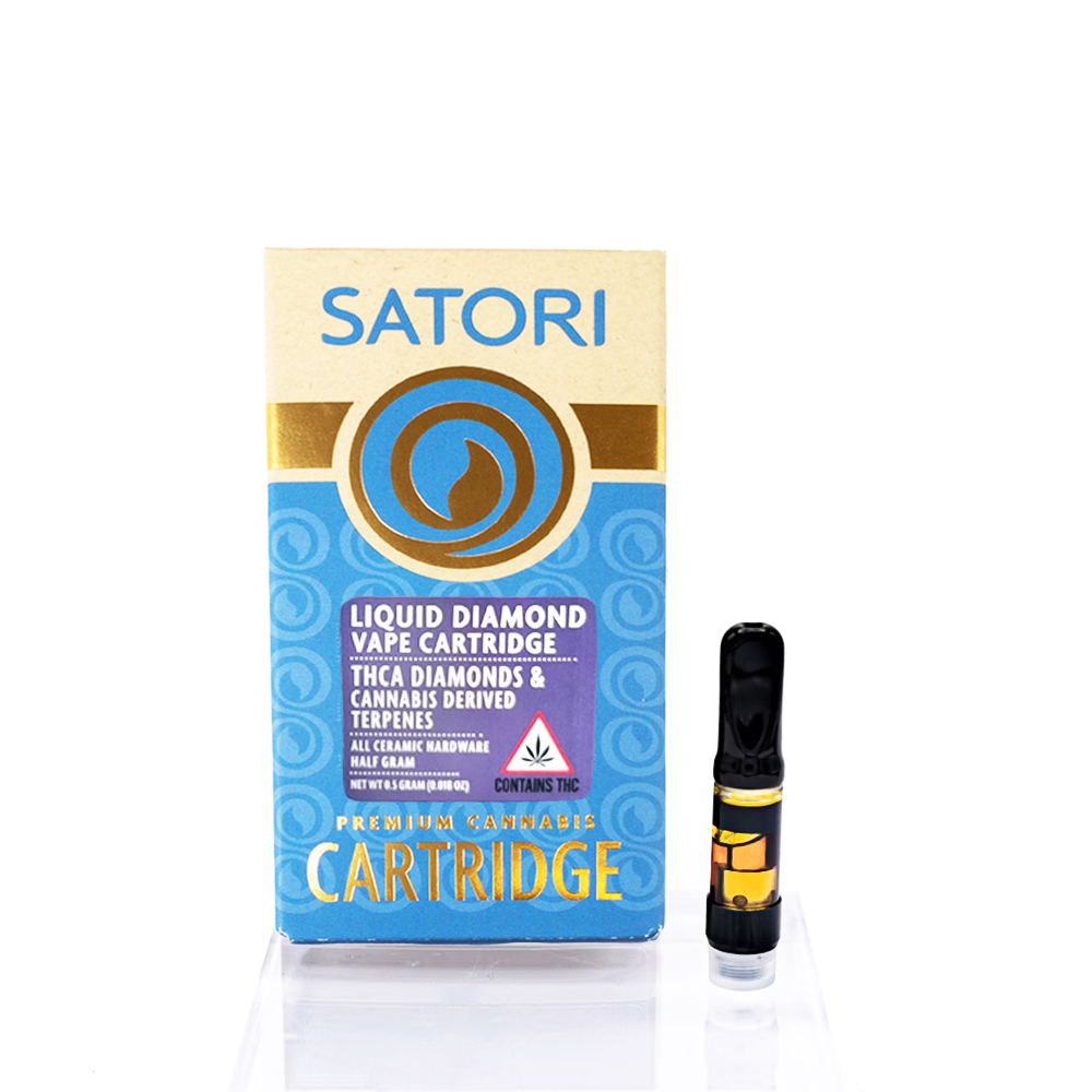 Photograph of product: Liquid Diamonds Vape Cart: Strawberry Cough (.5ml)