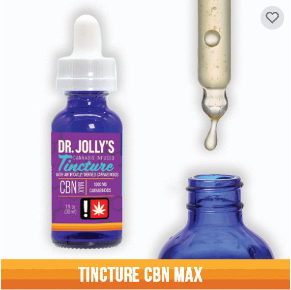 Photograph of product: CBN Max Tincture | 1 oz