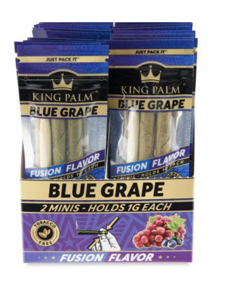 Photograph of product: King Palm: Blue Grape Leaf Tubes