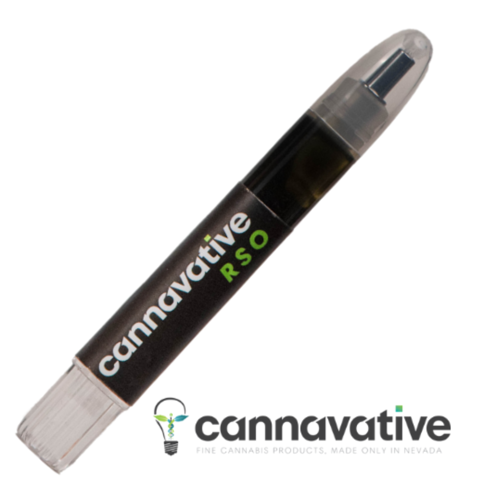 Photograph of product: CannaVative RSO Oui'd 1:1 CBD:TH-oui Syringe 1g