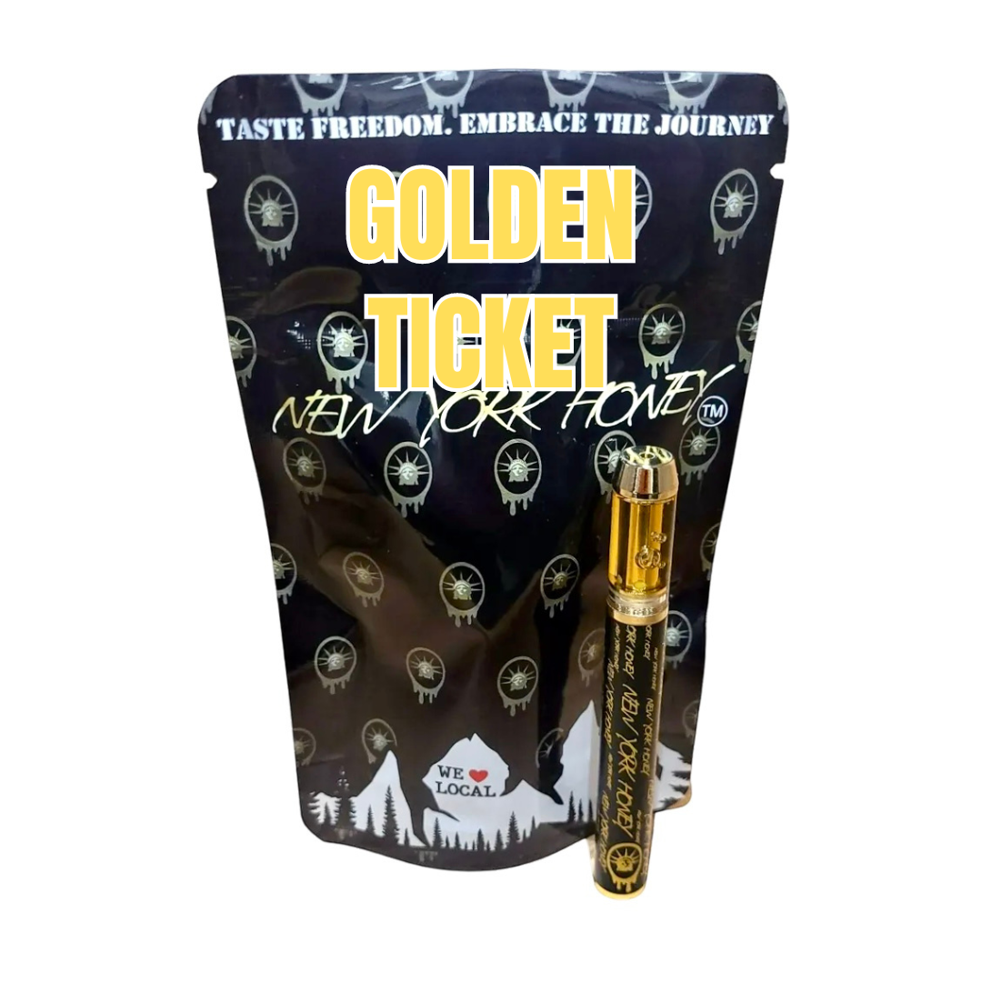 Photograph of product: New York Honey Disposable Golden Ticket