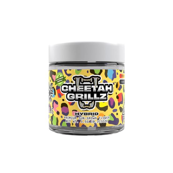 Photograph of product: Solis Flower Cheetah Grillz 3.5g - 