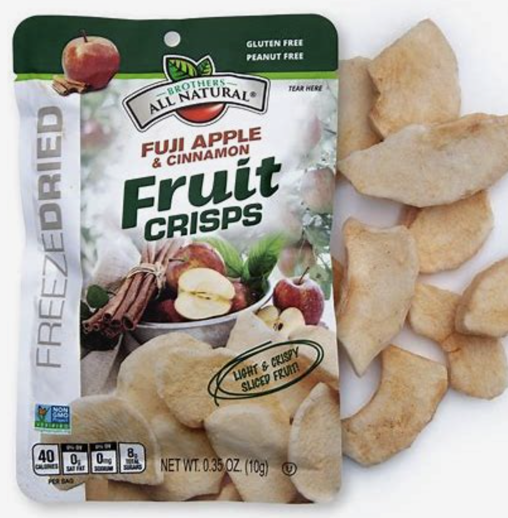 Photograph of product: APPLE CINNAMON FRUIT CRISPS | BROTHERS ALL NATURAL
