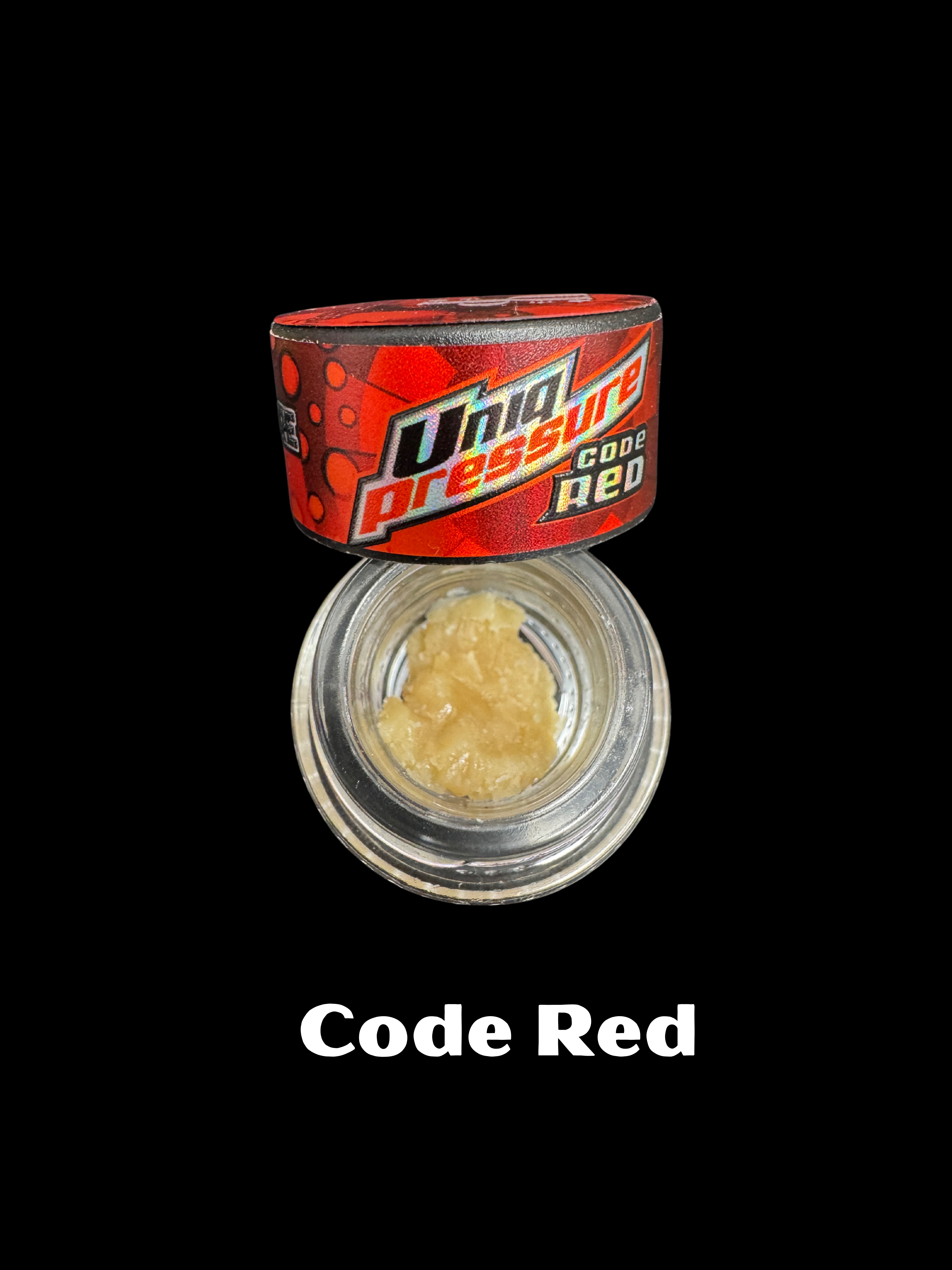 Photograph of product: Code Red Banana Cold Cure Rosin