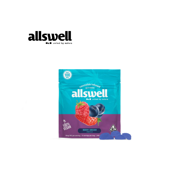 Photograph of product: SWEET BERRY DREAM 100MG 10 PACK GUMMIES