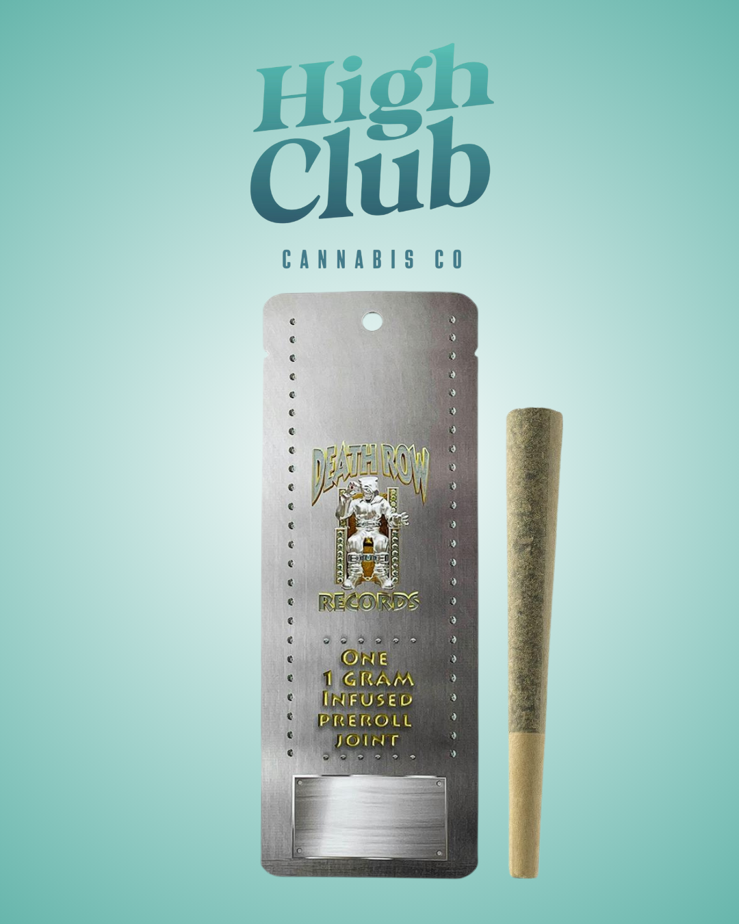 Photograph of product: Death Row | PB Chocolate Chip Cookies Cured Resin Preroll