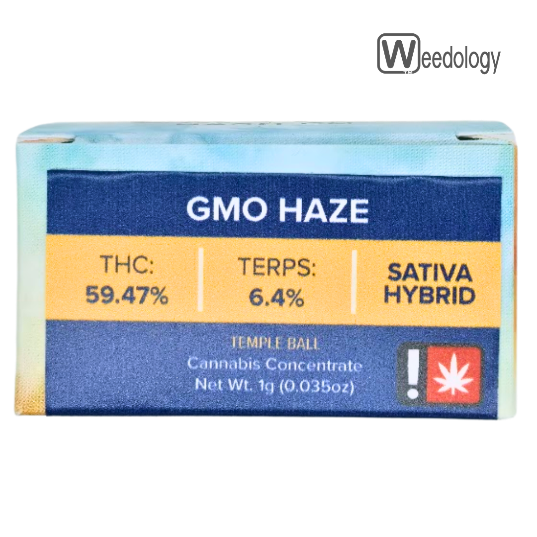 Photograph of product: Sand Castle 1g GMO HAZE Temple Ball