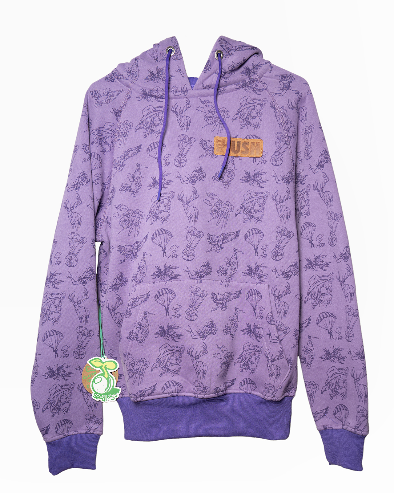 Photograph of product: Seedless x MTK | Hoodies S-3XL Purple