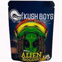 Photograph of product: 1/2 oz Alien Bananas (Oui'd) TH-oui:28% $50 or 2/$90 - 14g