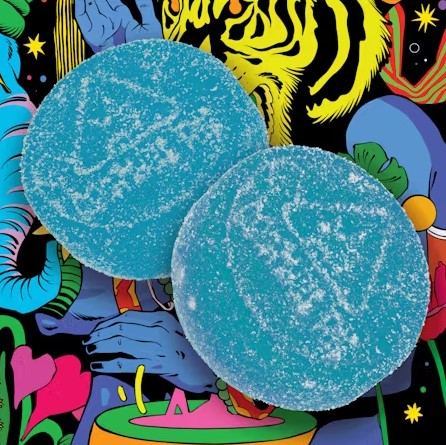 Photograph of product: Gummies | Blue Raspberry Pineapple 10:1