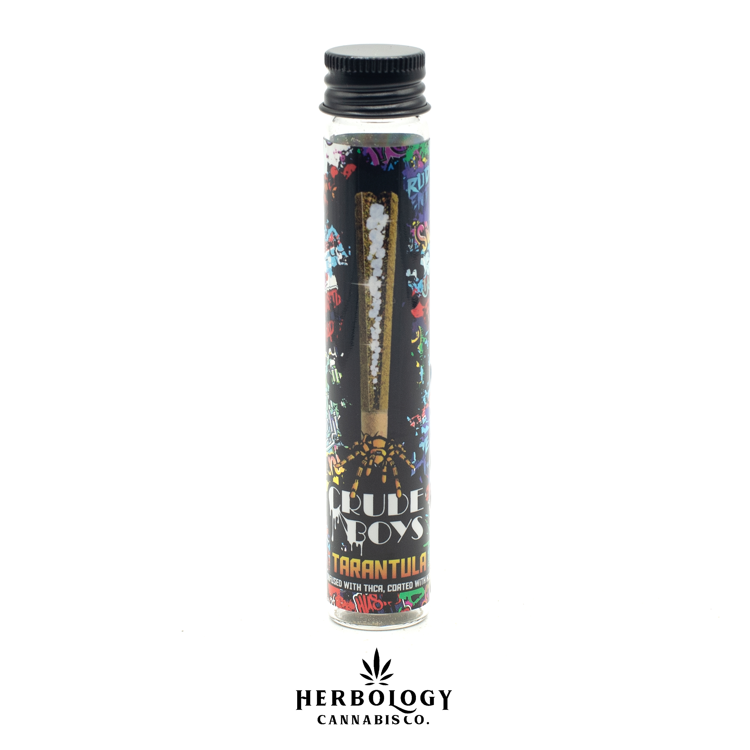 Photograph of product: Crude Boys | Infused Pre-Roll | Tarantula | Magic Dragon | 1.1g