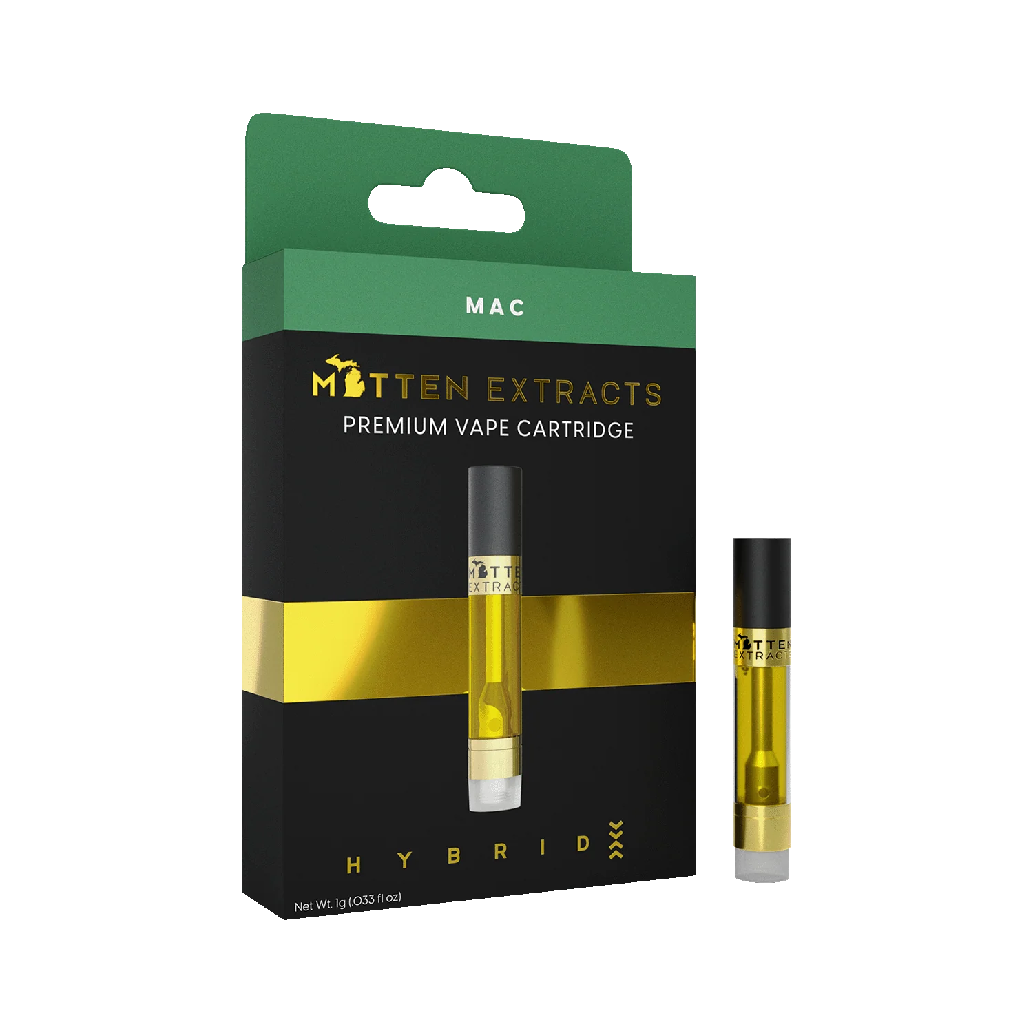 Photograph of product: Mitten Extracts | MAC | Cartridge