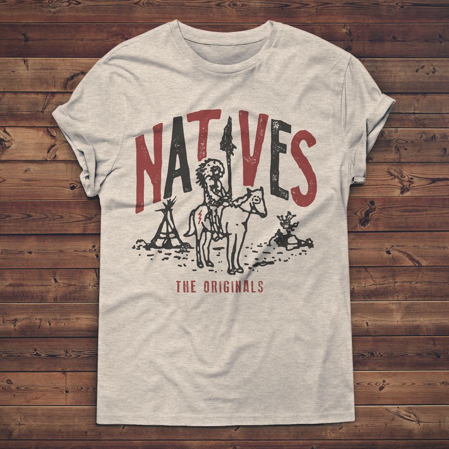 Photograph of product: The NTVs Unisex Triblend T-Shirt Large