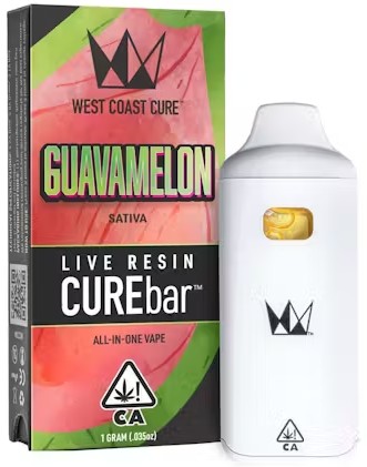 Photograph of product: Guavamelon [S] - Curebar Live Resin Ready To Use