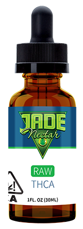 Photograph of Product: Raw THCA Drops TINCTURE - Jade