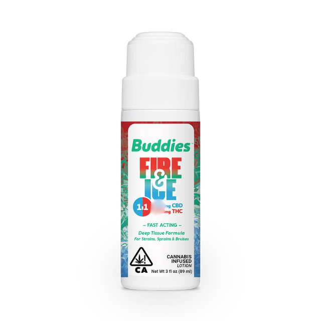 Photograph of product: 3 OZ- 1:1- 500MG- FIRE & ICE- ROLL ON