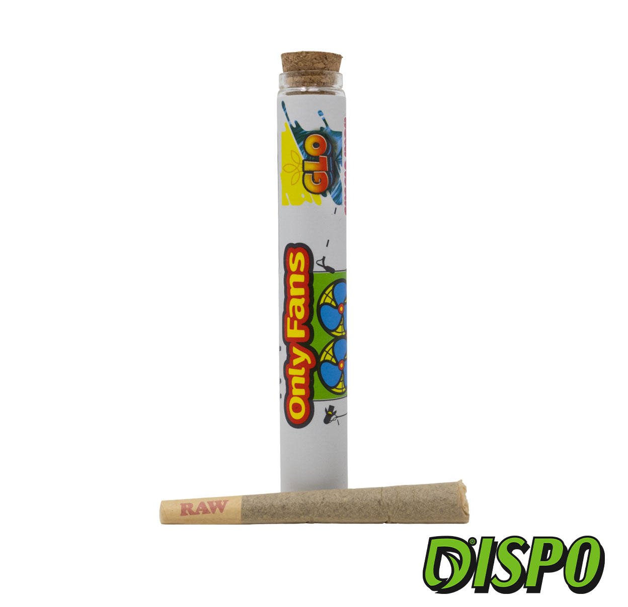 Photograph of product: Glo Farms - Only Fans 1g Bubble au chocolat Infused Pre-Roll
