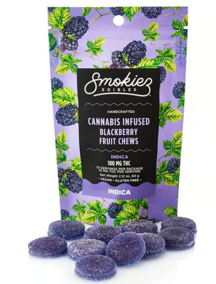 Photograph of product: BLACKBERRY FRUIT CHEWS A4