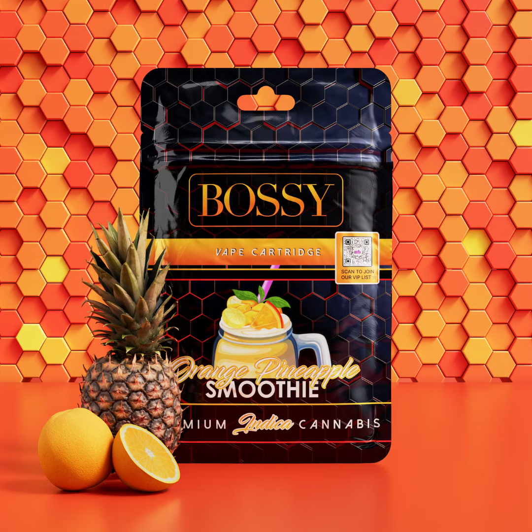 Photograph of product: Bossy - Orange Pineapple Smoothie - Vape - - Oui'd