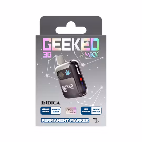 Photograph of product: MKX- GEEKED Disposable | Permanent Marker