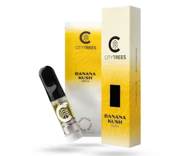 Photograph of product: City Trees | Banana Kush (I-D) .85g Cart