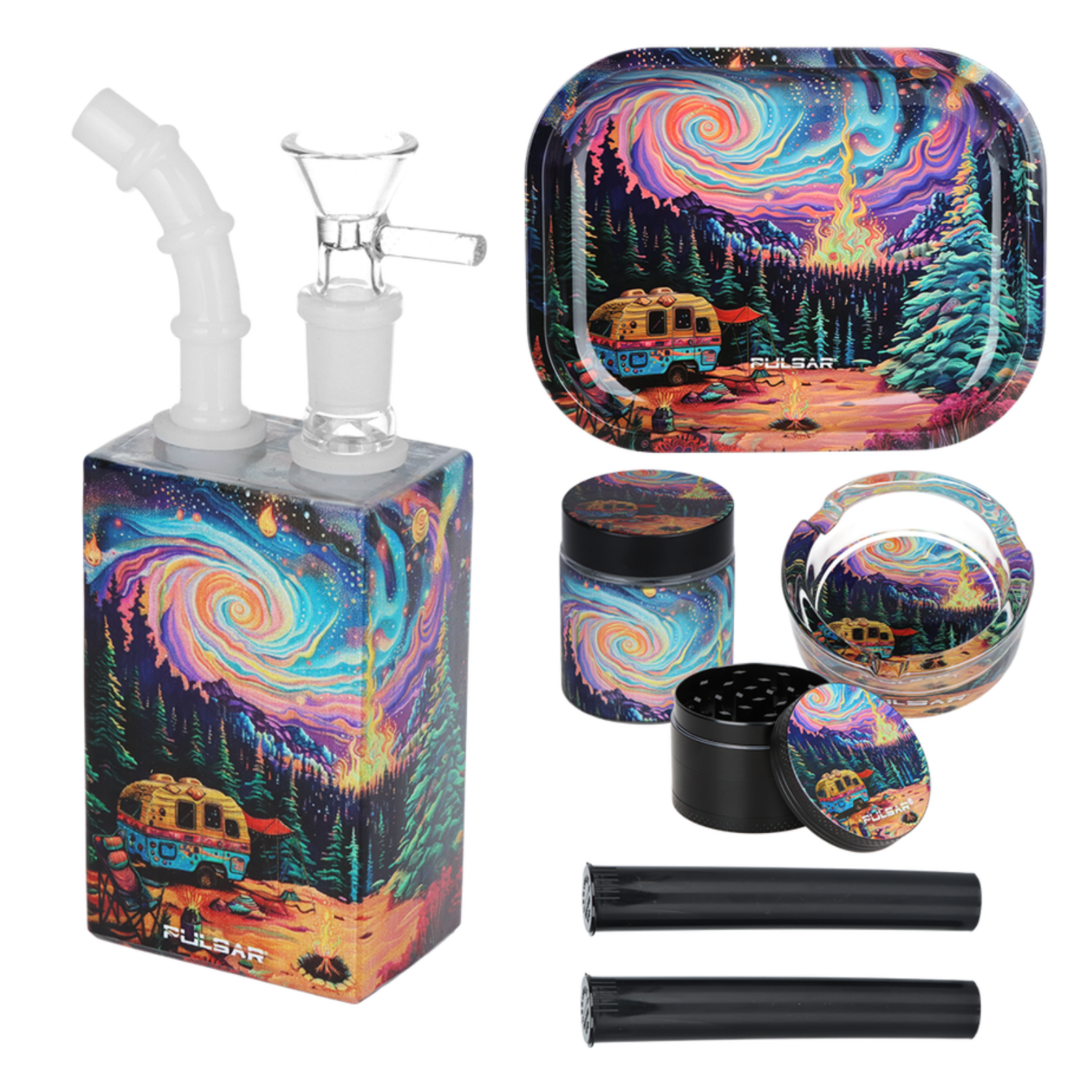 Photograph of product: Bong | Starry Camp - Juicebox Travel Kit | Pulsar