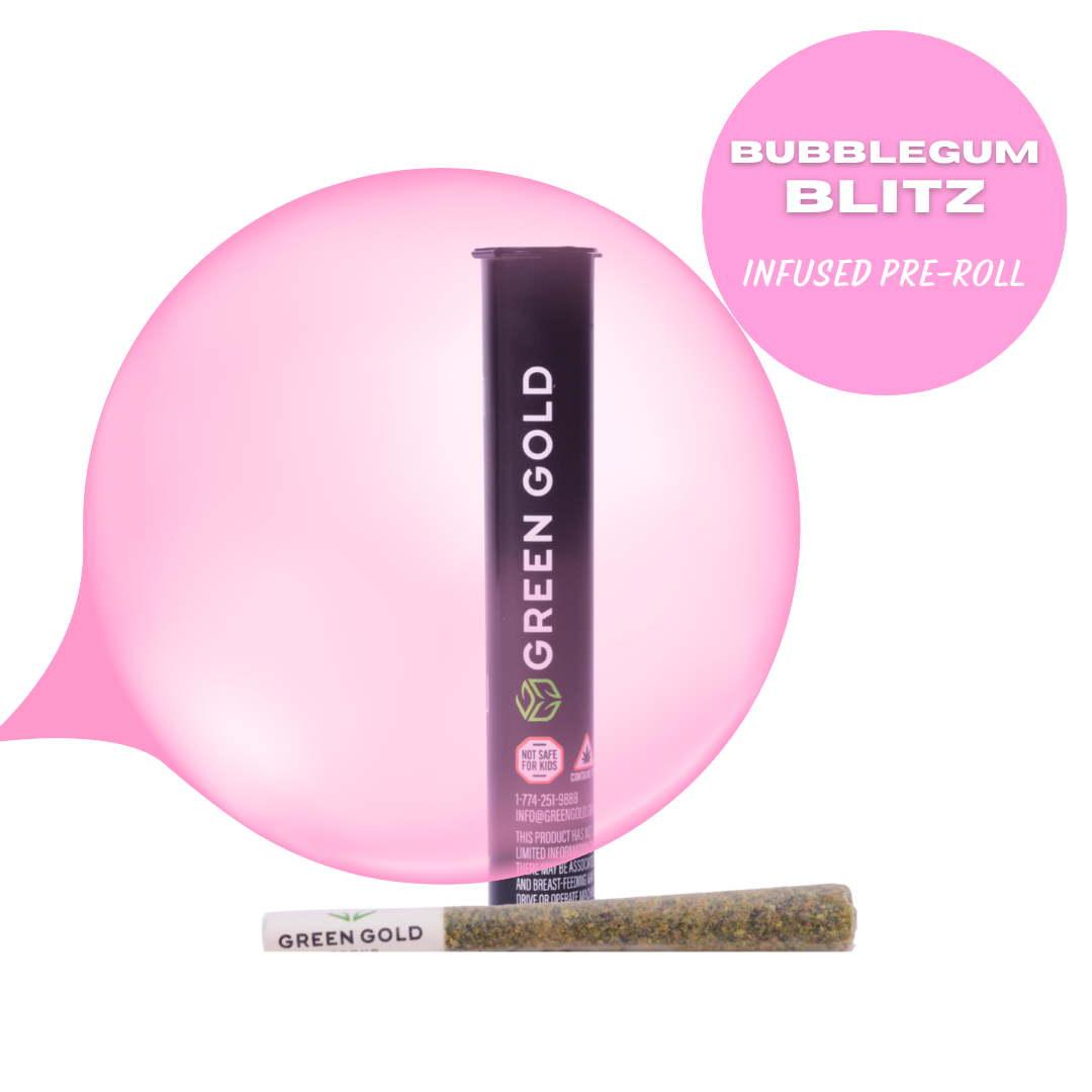 Photograph of product: Bubblegum Blitz Infused Pre-Roll