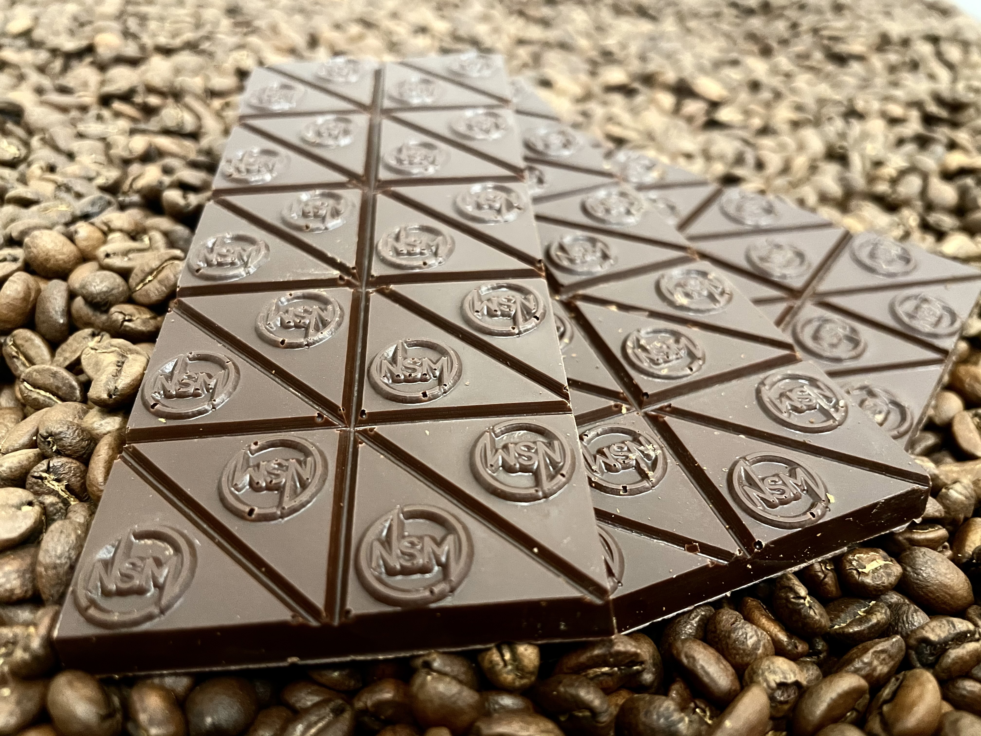 Photograph of product: Hazelnut Espresso Chocolate Bark - NSM