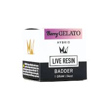 Photograph of product: Berry Gelato Live Resin Badder | 1g