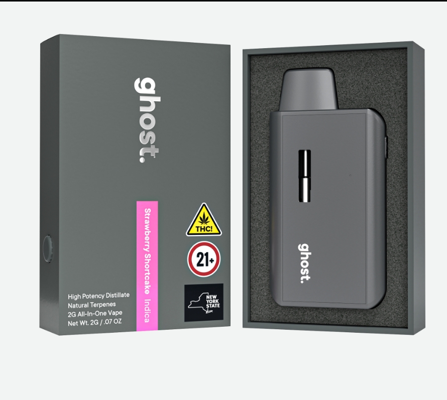 Photograph of product: Ghost - Strawberry Shortcake - Vape - 2g