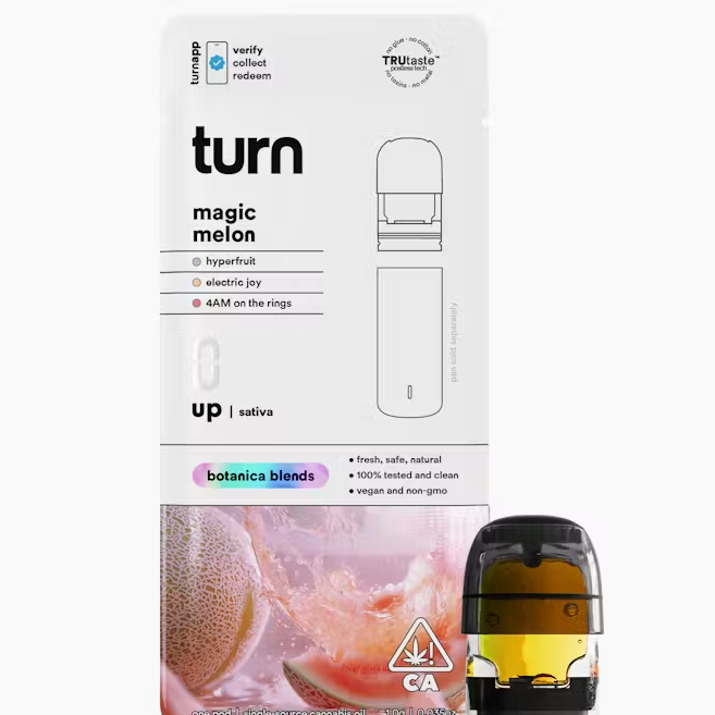 Photograph of product: Turn Up Magic Melon Oui'd Pod 1g