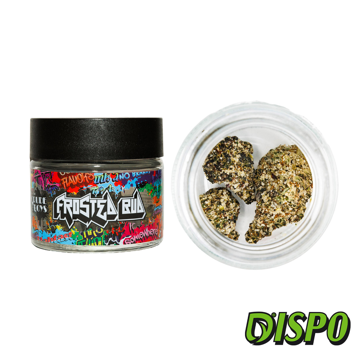 Photograph of product: Crude Boys - Lemon Tree Frosted Buds - 3.5g