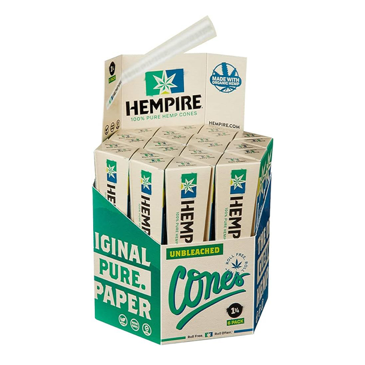 Photograph of product: Hempire by Swisher | King Sized Cones | 3pk