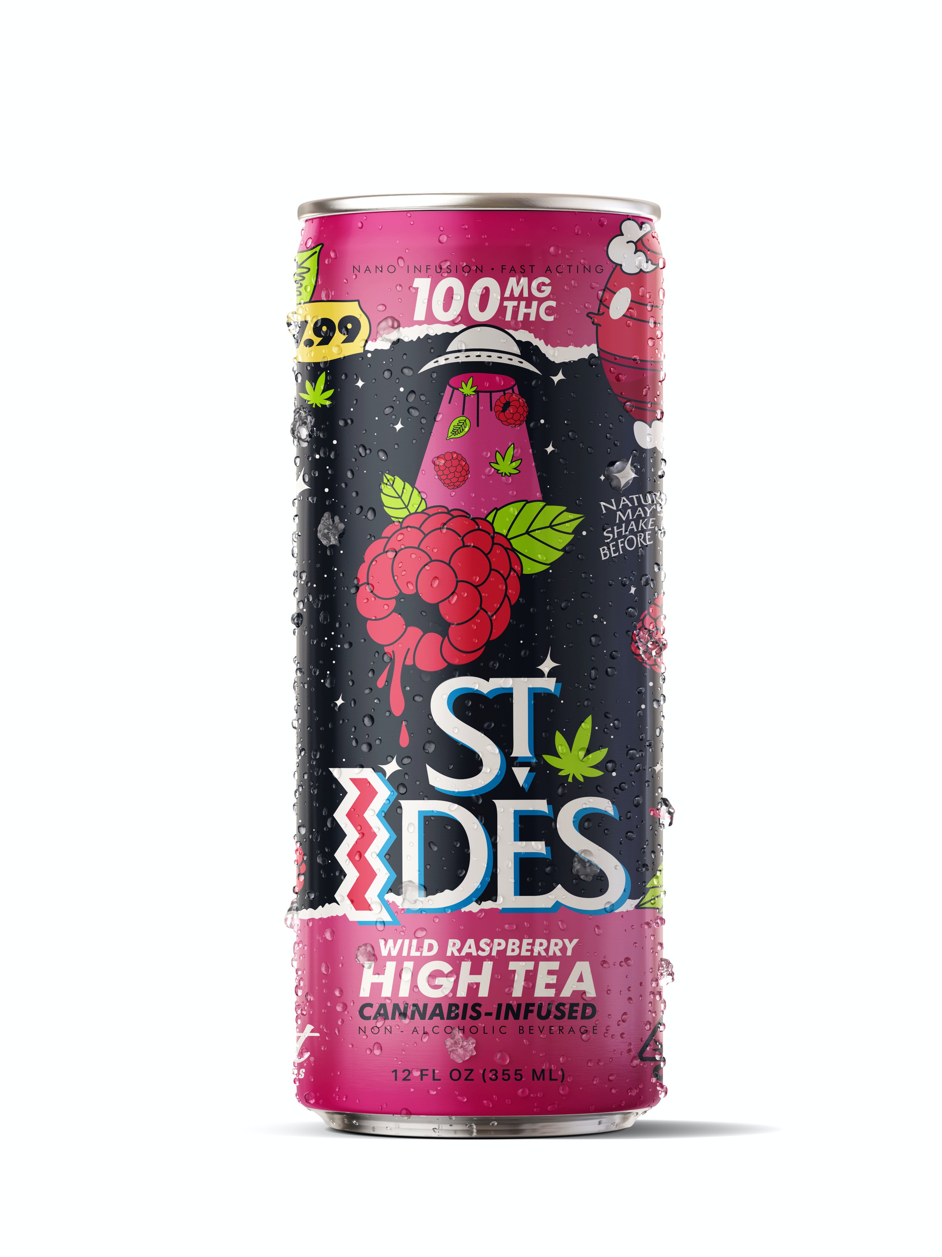 Photograph of product: Wild Raspberry High Tea   100mg