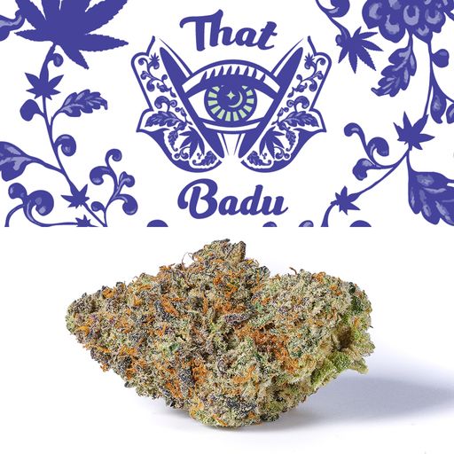 Photograph of product: That Badu - Cookies - Indoor Flower Tub - 3.5g