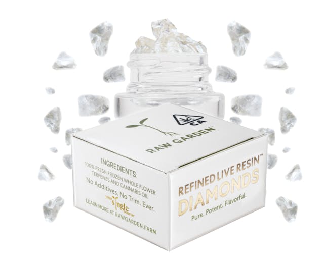 Photograph of product: Diamonds Purple Lemonade 1g - Raw Garden - Diamonds Purple Lemonade 1g