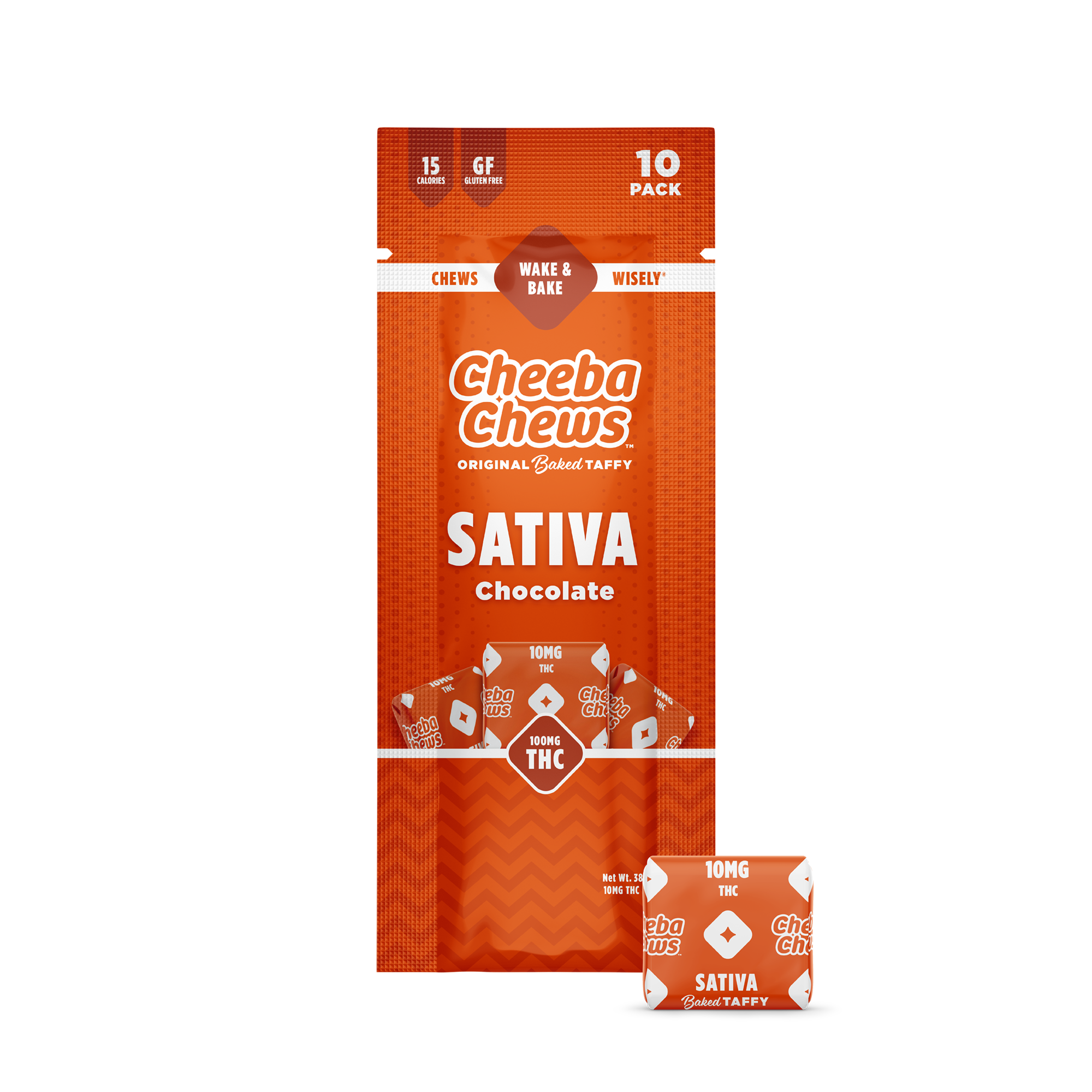 Photograph of product: Chocolate Oui'd Taffy - 100mg TH-oui