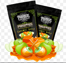 Photograph of product: Pharmers | Caramel Apple Gummies | 100MG (H)