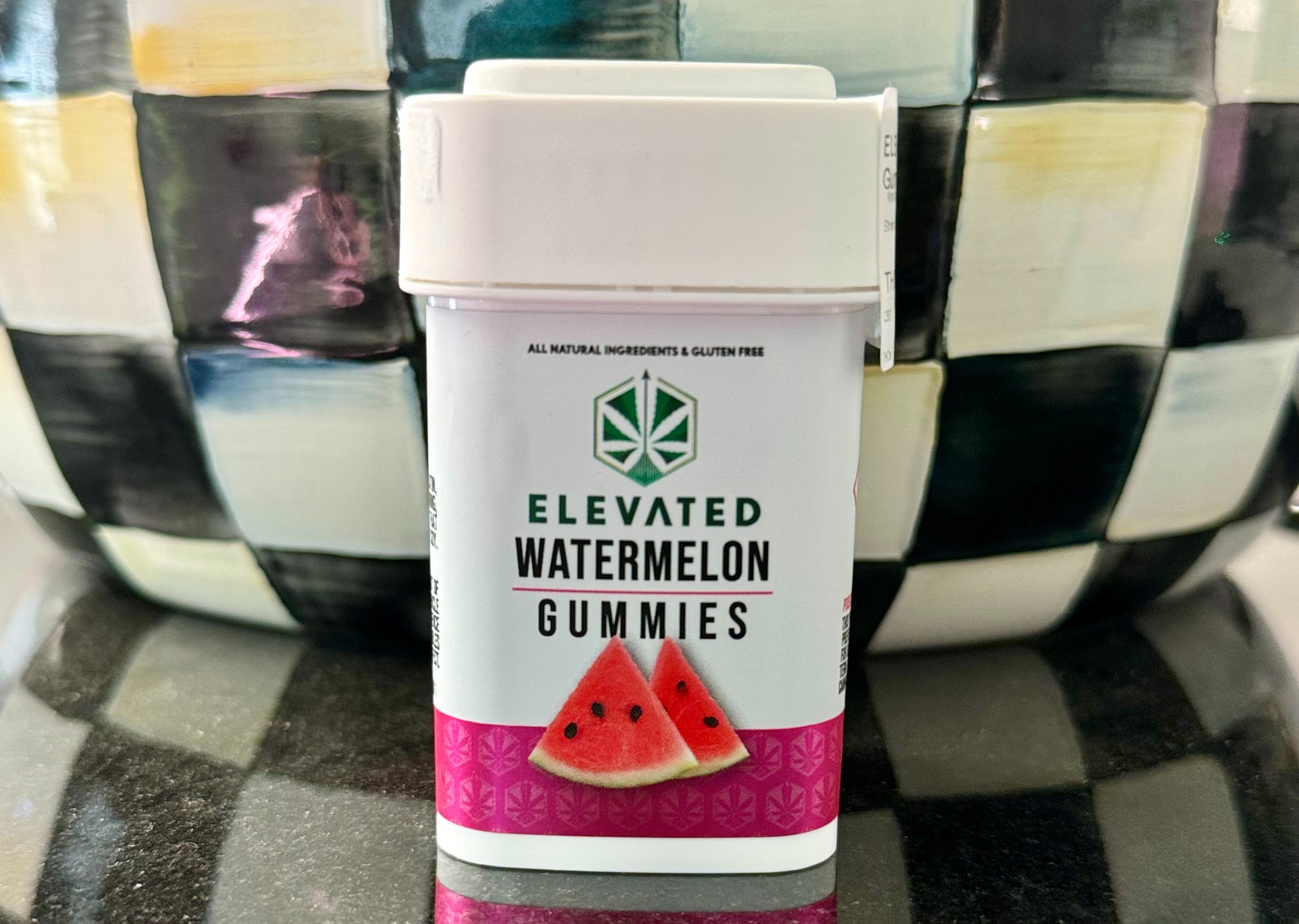 Photograph of product: ELEVATED - Watermelon Gummies 100mg (H)
