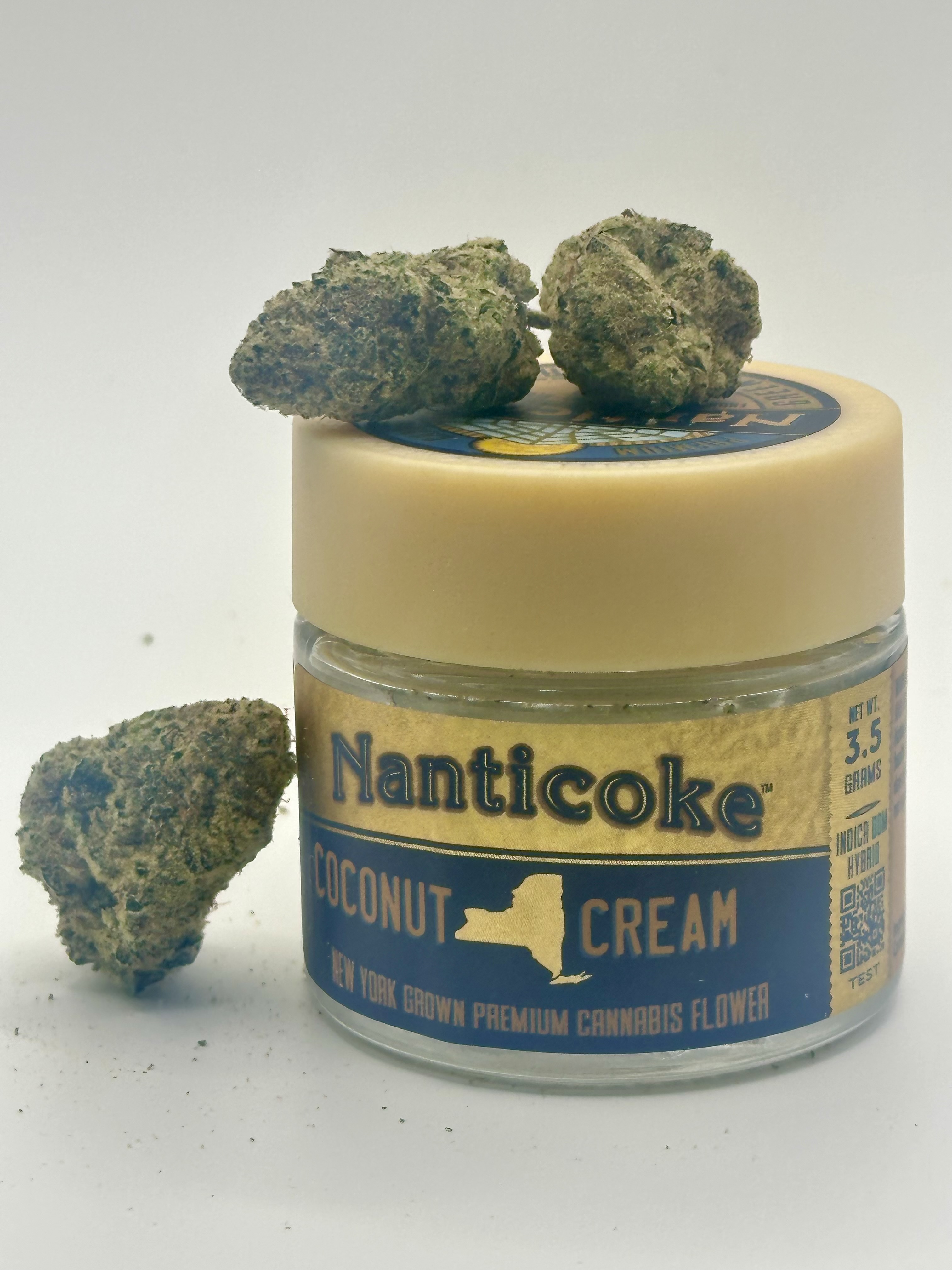 Photograph of product: Nanticoke | Coconut Cream | 3.5g | Flower | (IDH)