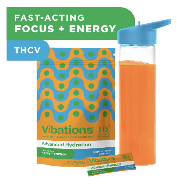 Photograph of product: Vibations | Tropical Punch | 50mg TH-ouiv 50mg TH-oui