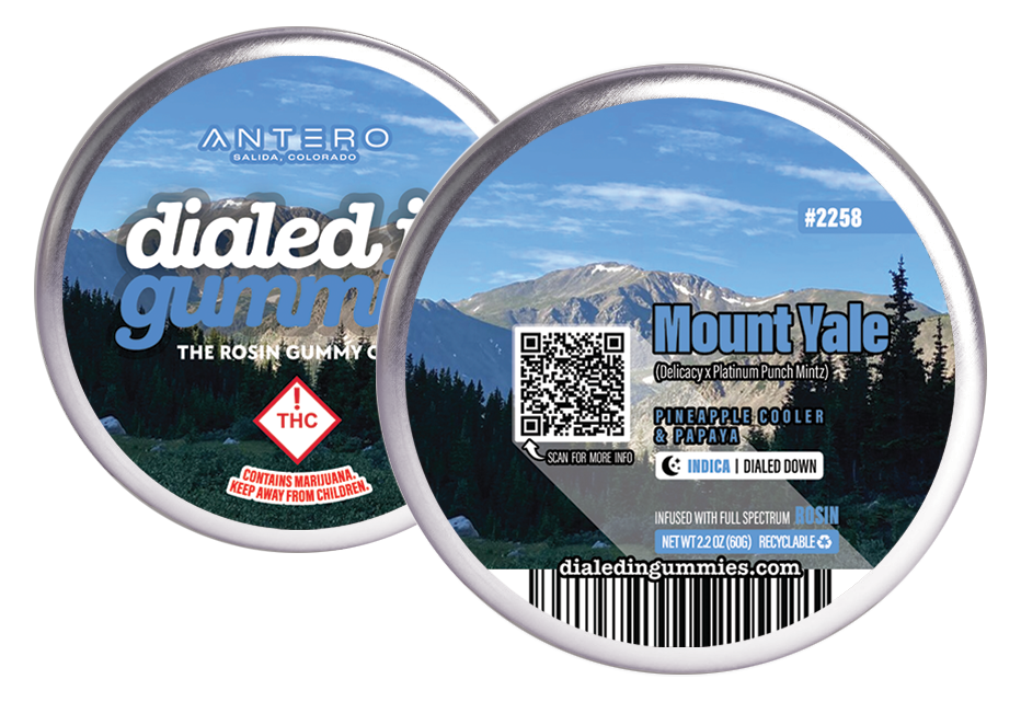 Photograph of product: Dialed In - Rosin Gummies - Italian Soda (I) 100mg