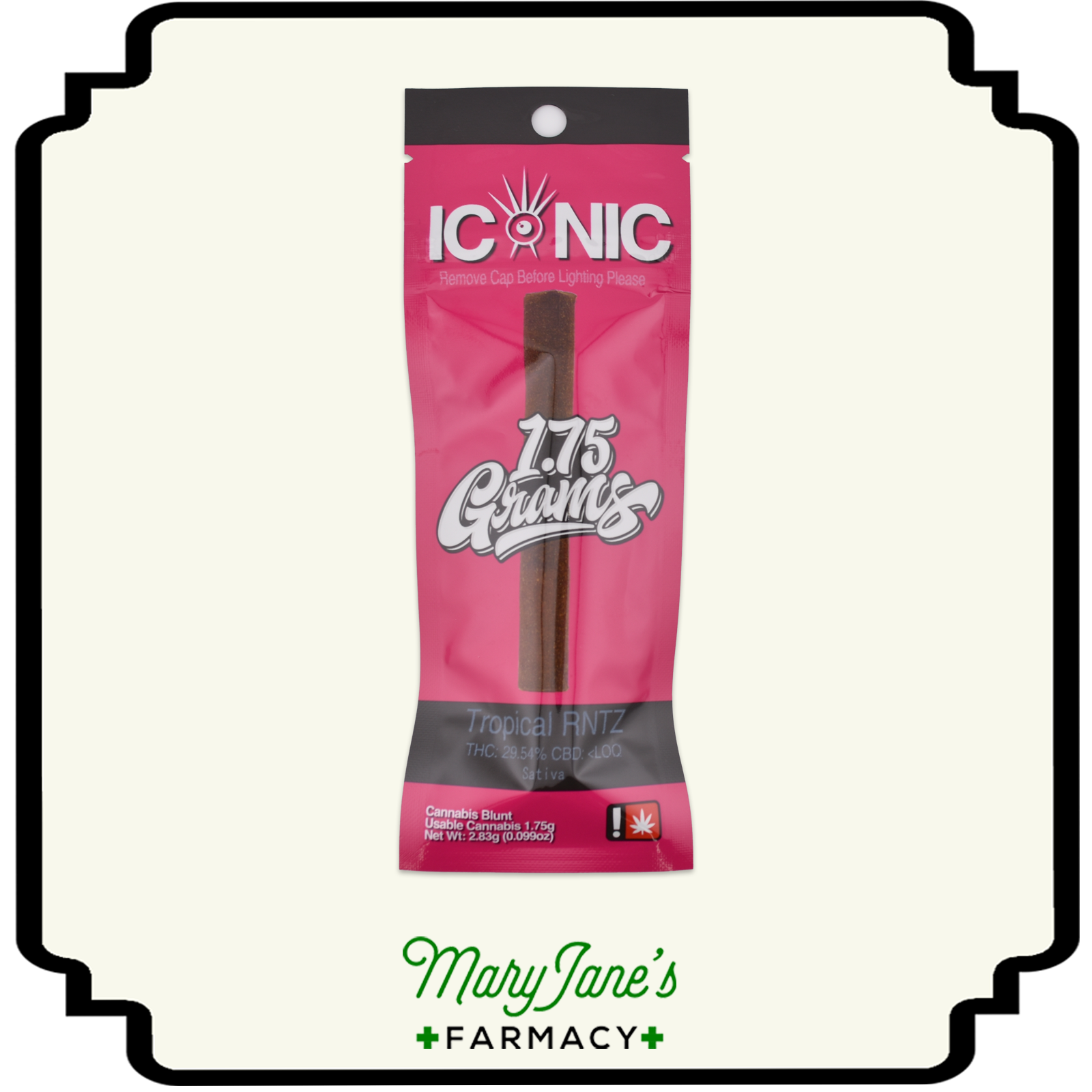 Photograph of product: Tropical Rntz by Excolo Blunt | 1.75g