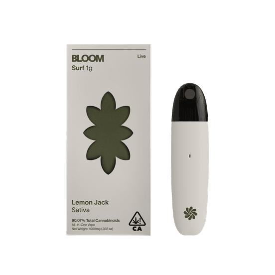 Photograph of product: Bloom Live Surf All-In-One 1000mg | Lemon Jack - 