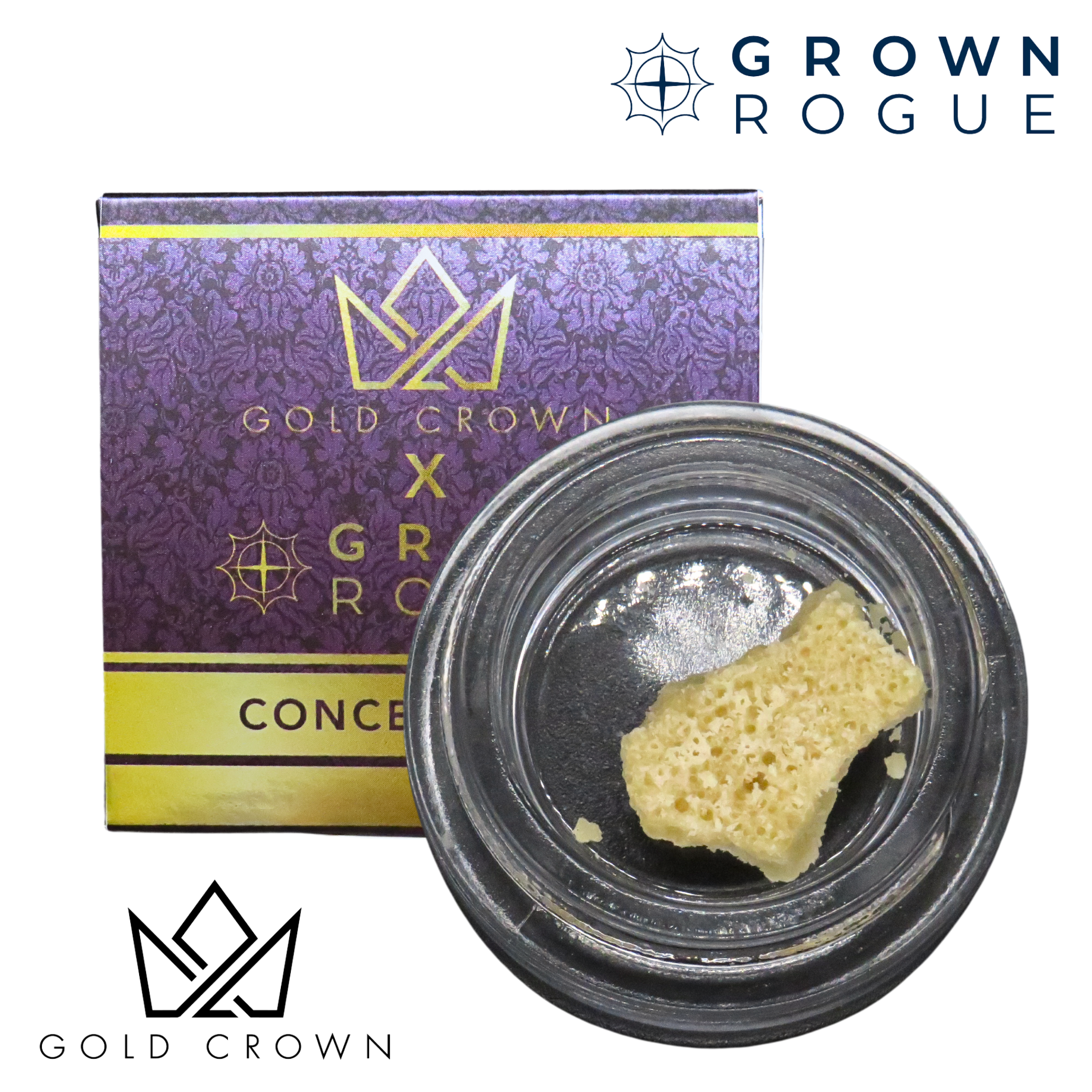 Photograph of product: Grown Rogue x GC - Rainbow Runtz Crumble | 1g