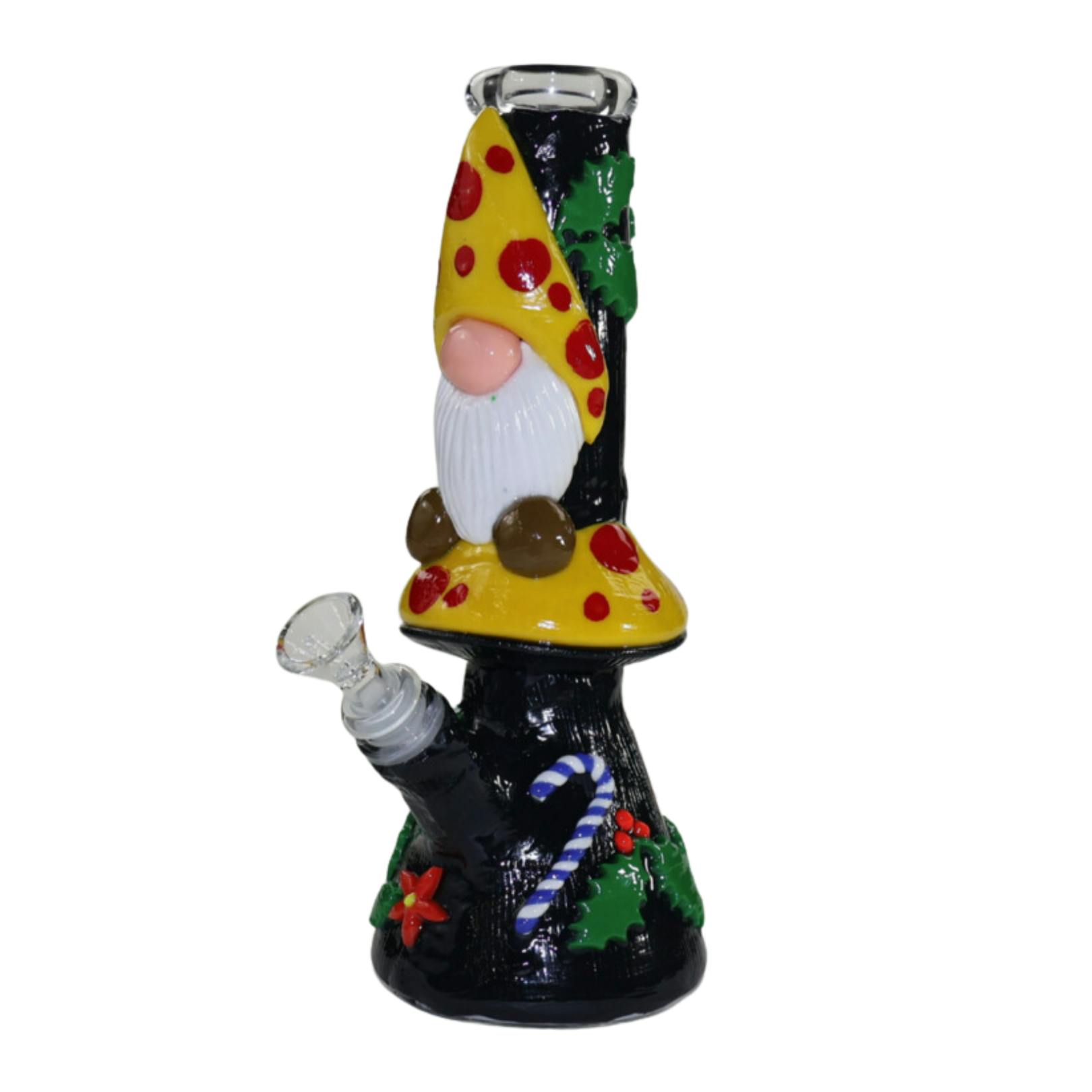 Photograph of product: 10" Christmas Mushroom Elf Bong